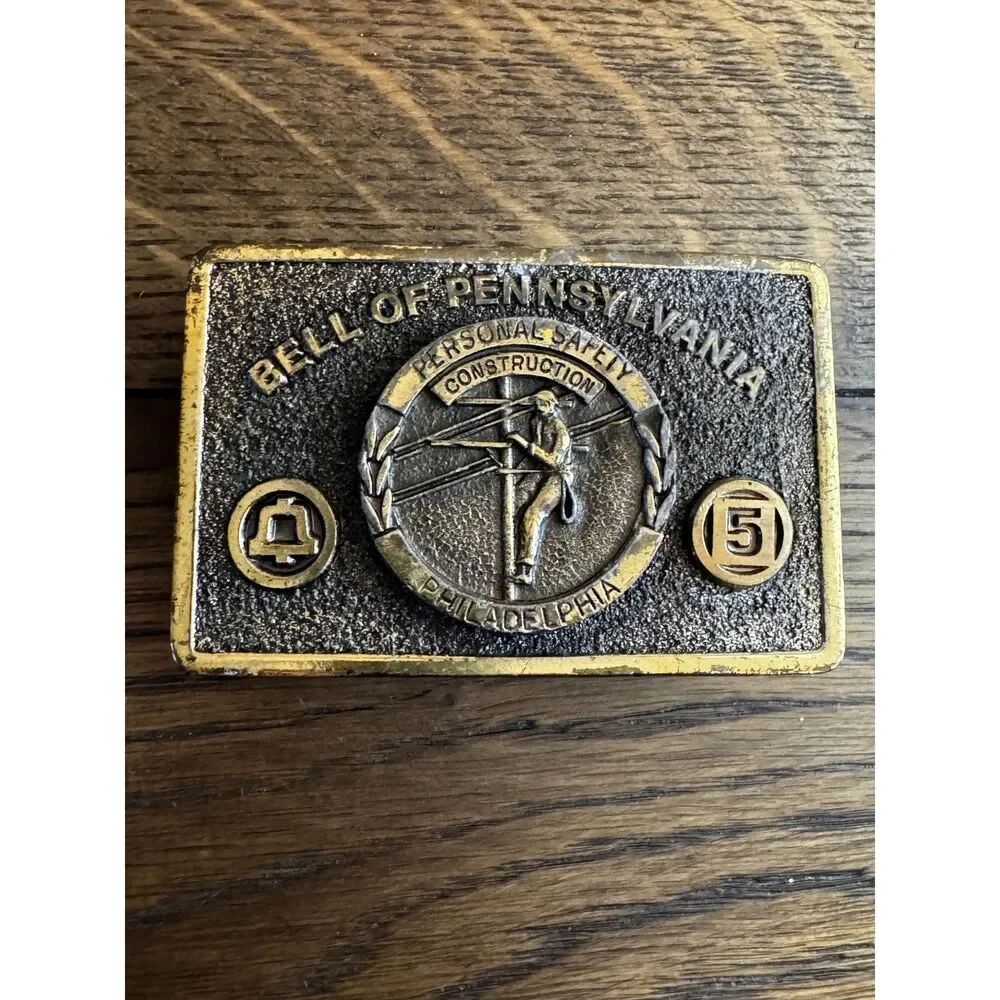 Rare hard to find Bell of Pennsylvania belt buckle 1983 Limited Edition